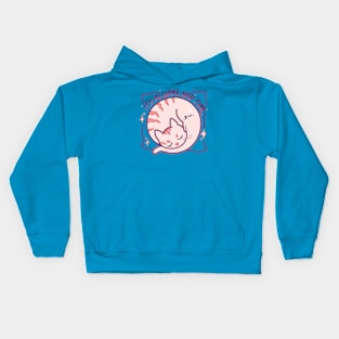 Cat Nap Time Kids Hoodie